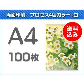 A4クリアファイル印刷　100枚 | 