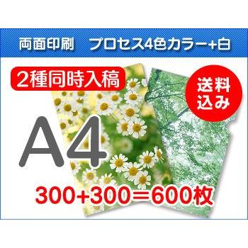 A4読みやすい整理保存用具刷り上げる 300枚+300枚=600枚 クリアファイル-文具、ステーショナリー-キッチン、日用品、文具