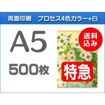 A5クリアファイル印刷【特急便】500枚｜cffactory