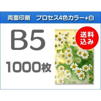 B5クリアファイル印刷　1000枚 | 