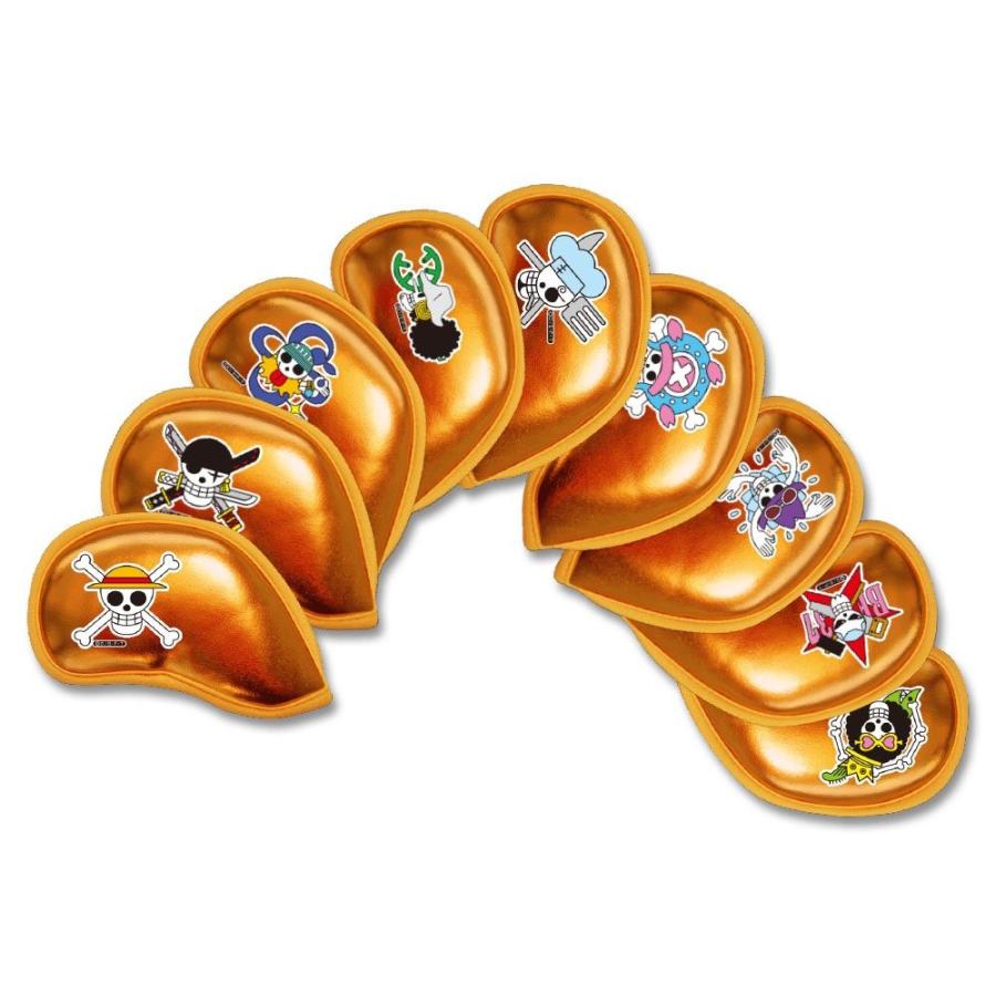 アイアンカバー Cfj 海賊旗 麦わらの一味 Piece Cfj 9個セット Shop One Shopのone カラー オレンジメタリック 9個セット