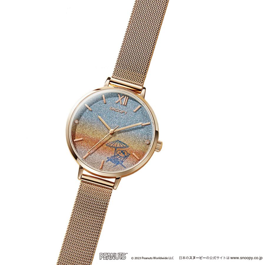 SNOOPY（スヌーピー） しあわせのサンセットビーチ ダイヤモンド入り