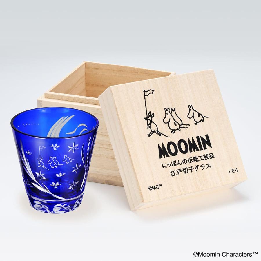 【MOOMIN】ムーミン 江戸切子グラス ムーミントロールとニョロニョロ スナフキンとヨクサル IEI インペリアル エンタープライズ | MOOMIN | 12