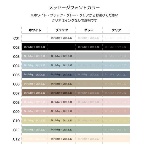 命名書　手形　足形　出産祝い　おしゃれ  シンプル　アクリルプレート |  | 06