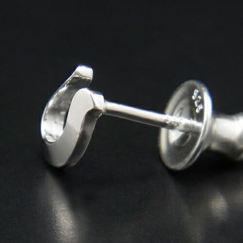 SYMPATHY OF SOUL Horseshoe Pierce - Silver