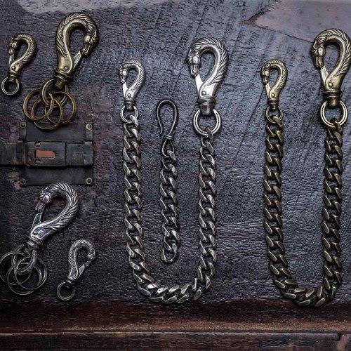 小物 PEANUTS&Co. horse wallet chain horse PE-HORSE-WALLET-CHAIN-HORSE-X-HORSE-BR - Peanuts & Co Horse
