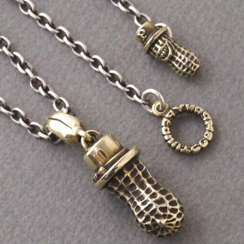 アクセサリー Peanuts&Co, PEANUTS＆CO Peanuts&Co. LARGE PEANUTS/Brass＋PEANUTS CHAIN/Brass