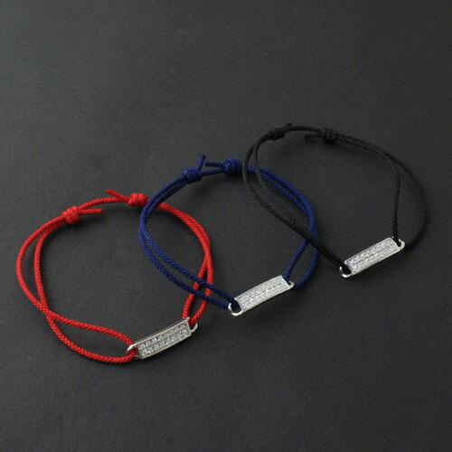 Sympathy of Soul SYMPATHY OF SOUL ID Plate Cord Bracelet