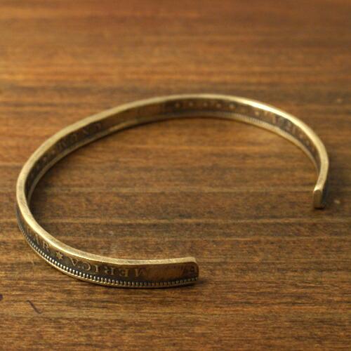 Atease アティース モルガン バングル アティース（Atease） Atease MORGAN COIN BRASS BRACELET : CG-STORE