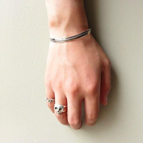 アティース（Atease） Atease FEATHER BRACELET / SILVER : CG-STORE