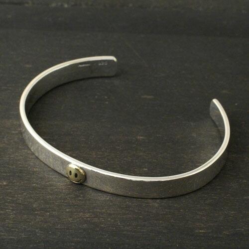 アティース（Atease） Atease SMILE SILVER & BRASS BRACELET S : CG