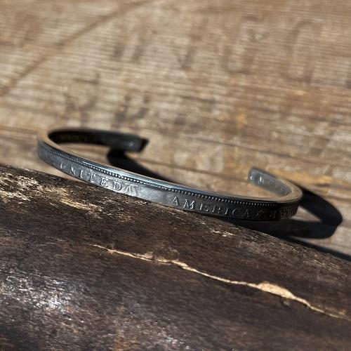 アティース（Atease） Atease MORGAN COIN SV BRACELET 佐藤健さん着用 