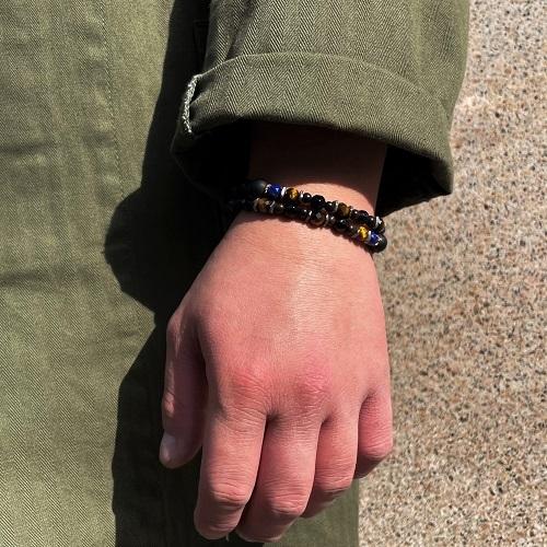 映画（LOVE SONG）・スノーマン向井康二さん着用モデル Vantique BEADS CUFF BRACELETの画像