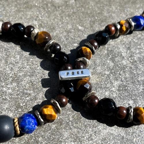 映画（LOVE SONG）・スノーマン向井康二さん着用モデル Vantique BEADS CUFF BRACELETの画像
