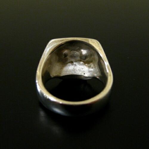 JIM SKULL RING-SE - オニキス -_2