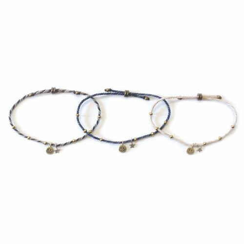 Atease WAXCODE SMILE & STAR MISANGA ANKLET | アティース