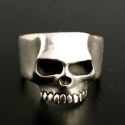 FLASH POINT（フラッシュポイント） Flash Point FLAT SKULL RING : CG