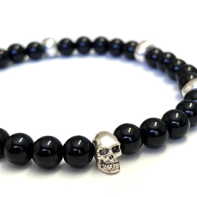Flash Point 6MM SKULL BEAD BRACELETの画像