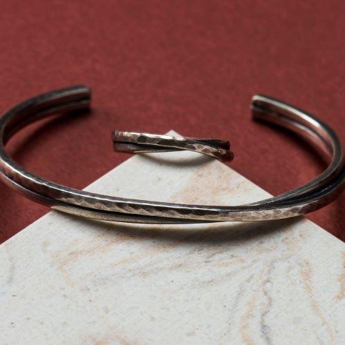 アティース（Atease） Atease TATAKI CROSS BRACELET SV : CG-STORE 
