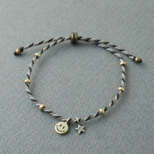 Atease WAXCODE SMILE & STAR MISANGA BRACELET | アティース | 01