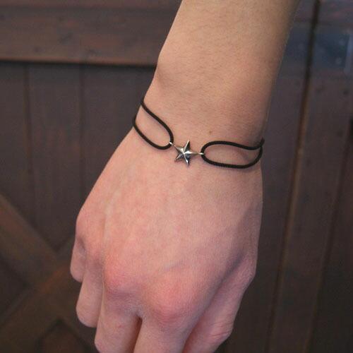 Atease NEW MILITARY STAR BRACELET ANKLET | アティース | 06