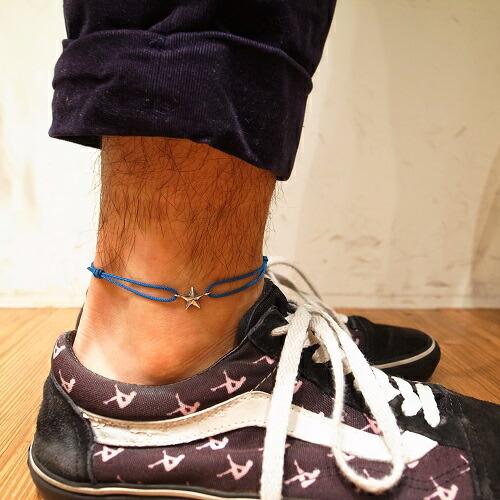 Atease NEW MILITARY STAR BRACELET ANKLET | アティース | 07