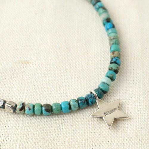 Atease NEW MILITARY STAR TURQUOISE BRACELET｜cg-store｜02