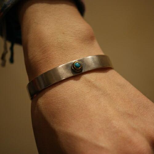 アティース（Atease） Atease NABAJO STYLE TURQUOISE/ ONYX BRACELET
