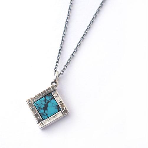 アクセサリー Atease CUTOUT COIN STONE NECKLACE アティース（Atease） Atease CUTOUT COIN STONE NECKLACE : CG-STORE
