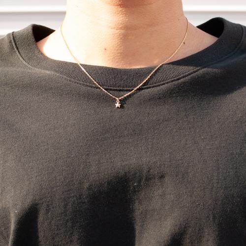 アティース（Atease） Atease DOUBLE STAR NECKLACE K18 : CG-STORE 