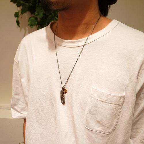 アティース（Atease） Atease FEATHER COIN NECKLACE : CG-STORE
