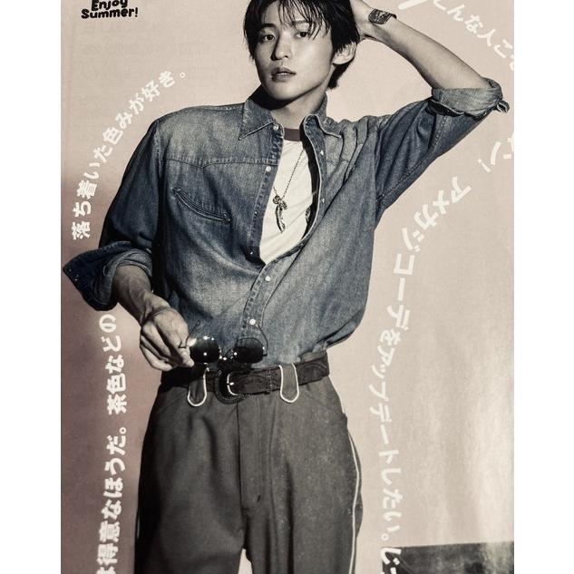 目黒蓮さんブラック Tシャツ アジアXLサイズ 41TWb3GPF0L._UY1000_.jpg