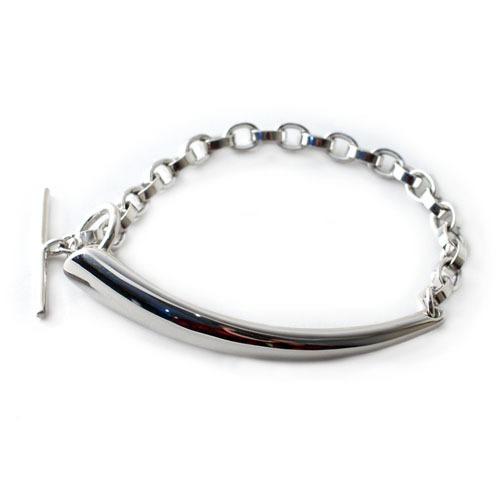MIRAH（ミラ） MIRAH T-BAR ID CHAIN BRACELET : CG-STORE - 通販 