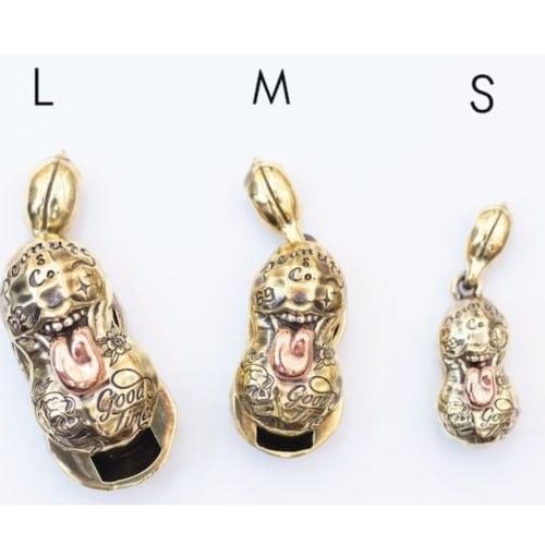 PEANUTS＆CO Peanuts＆Co. BERO TATOO PEANUTS silver ×K10PGold Msize