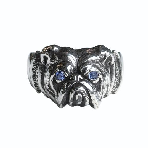 PEANUTS＆CO Peanuts＆Co. BULL RING SILVER SAPPHIRE CUSTOM : CG