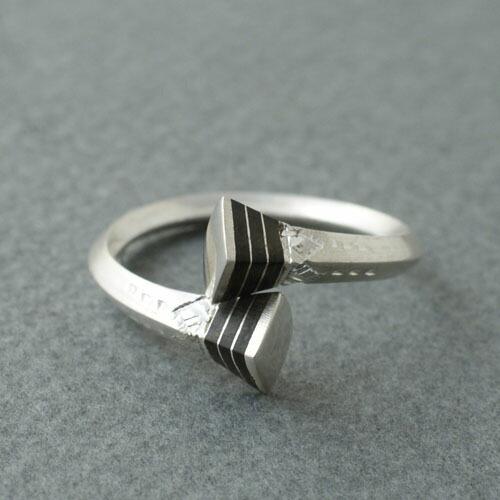 TUAREG SILVER JEWELRY SQUARE END RING : CG-STORE - 通販 - Yahoo