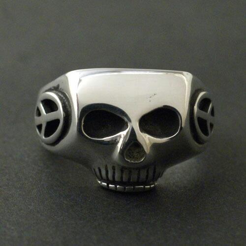 美品！Flash Point JIM SKULL RING-Solid Type FLASH POINT Flash Point JIM SKULL RING-Solid Type : CG-STORE