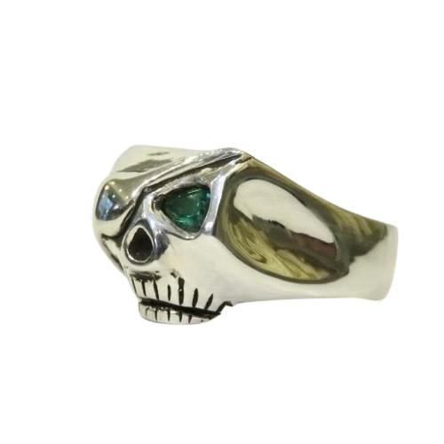 Flash Point JIM SKULL RING SV EYEPATCH EMERALD_2