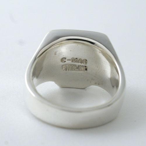Flash Point JIM SKULL RING SV EYEPATCH EMERALD_3