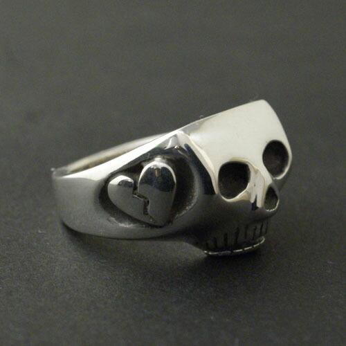 特注品 Flash Point JIM SKULL RING リング SV 美品 FLASH POINT（フラッシュポイント） Flash Point JIM SKULL RING-HEART