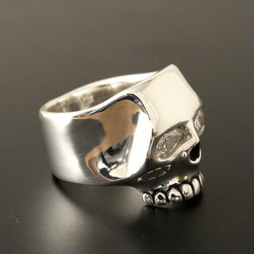 FLASH POINT（フラッシュポイント） Flash Point FLAT SKULL RING