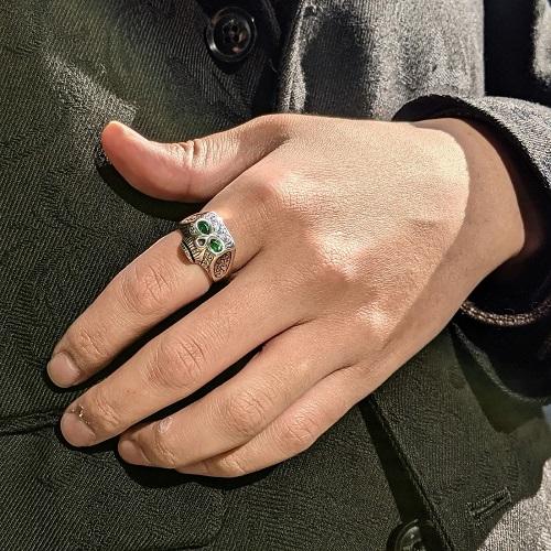 Flash Point JIM SKULL ENGRAVED-SE-EMERALDの画像
