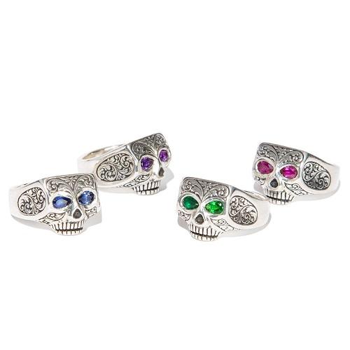 Flash Point JIM SKULL ENGRAVED-SE-EMERALDの画像