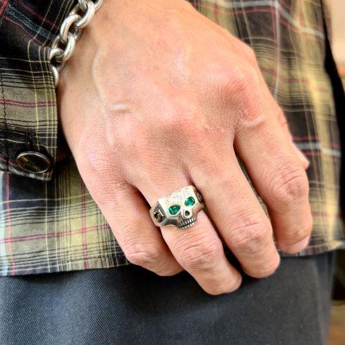 アクセサリー Flash Point/JIM SKULL RING (JOHNNY DEPP) JIM SKULL RING/Johnny Depp Plain Type/FLASH POINT