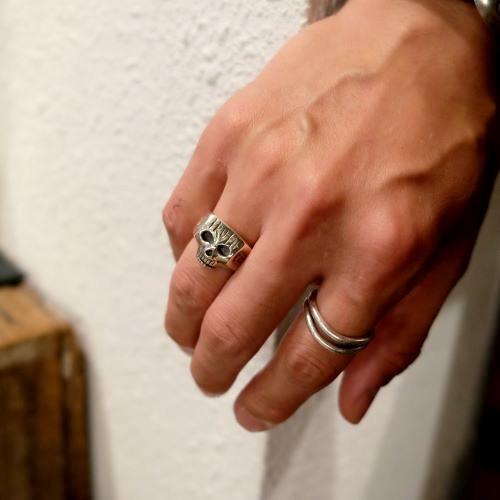FLASH POINT Flash Point JIMSKULL RING JOHNNY DEPP NEVER FEAR