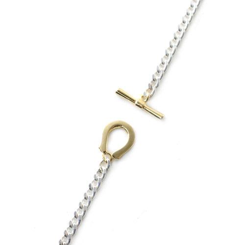 SYMPATHY OF SOUL C*G別注 Horseshoe Chain NECKLACE 60cmの画像