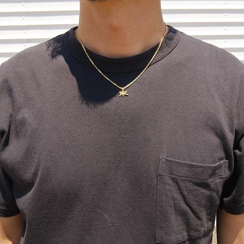 BURNOUT（バーンアウト） BURN OUT CROSSED ARROWS CHARM NECKLACE 小