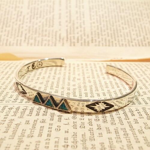 Garden of Eden GARDEN OF EDEN TRIANGLE NATIVE STAMP BANGLE CG