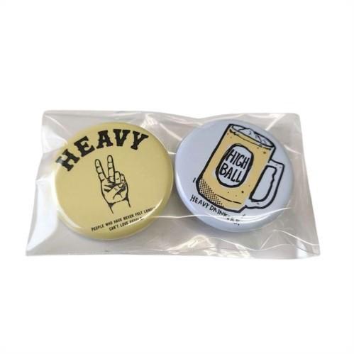 mollive Heavy OZ HEAVY PEACE HIGHBALL BADGE | モリーヴ
