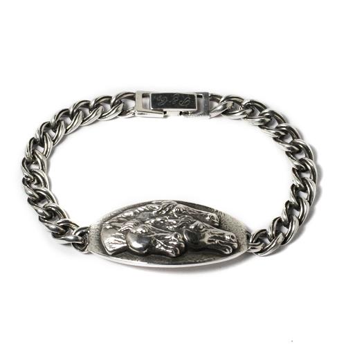 PEANUTS＆CO Peanuts&Co. HORSE PLATE BRACELET SILVER : CG-STORE